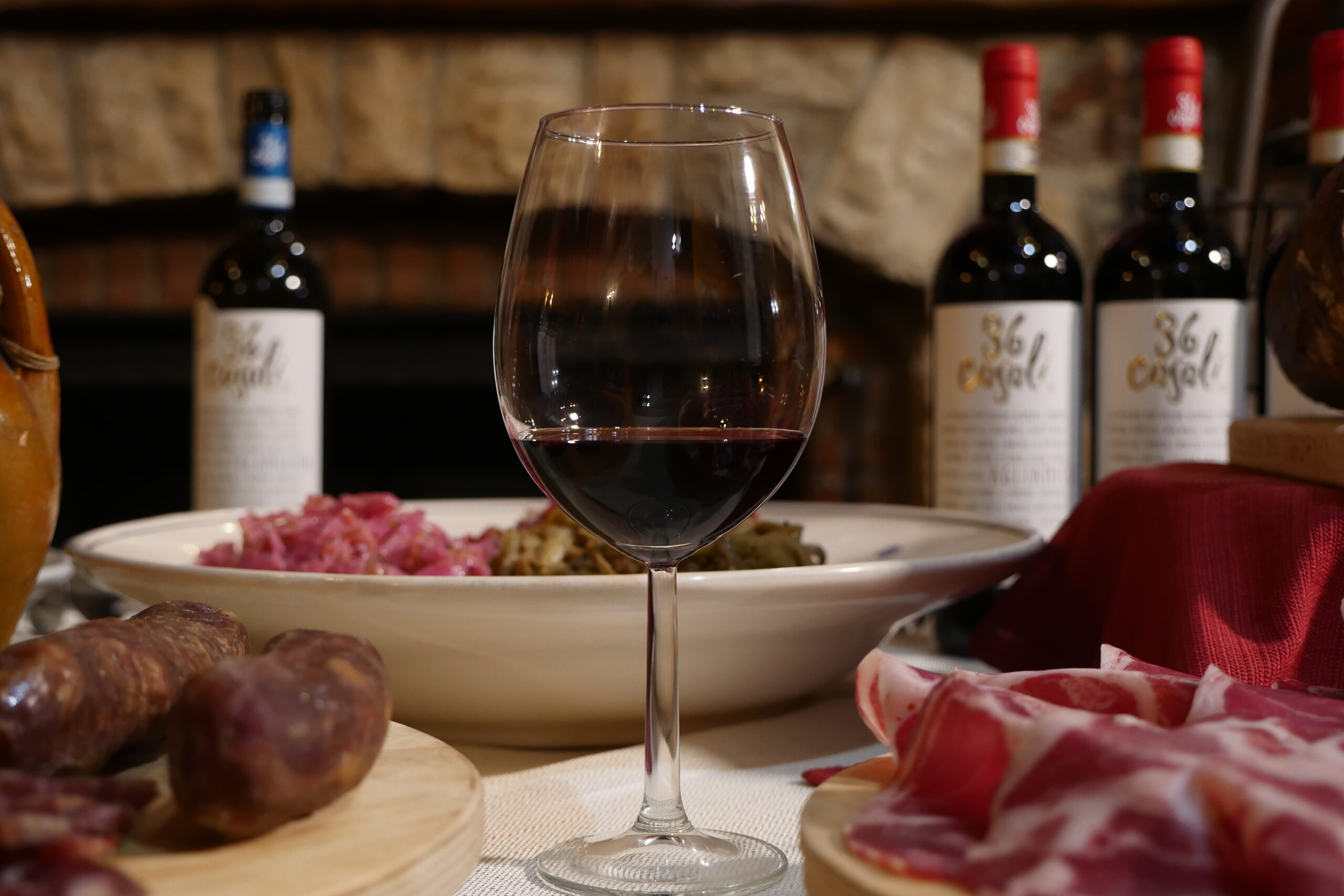 Degustazione aglianico del Taburno